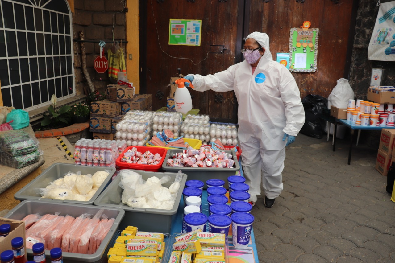 XOCHIMILCO ENTREGA APOYOS ALIMENTARIOS PARA NIÑOS DE LOS CENDI (2)